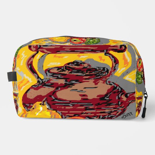 Toiletry Bag :  Tea Time Toilettasje (Voorkant)