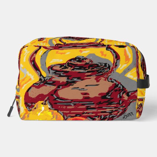 Toiletry Bag : Tea Time Toilettasje (Achterkant)