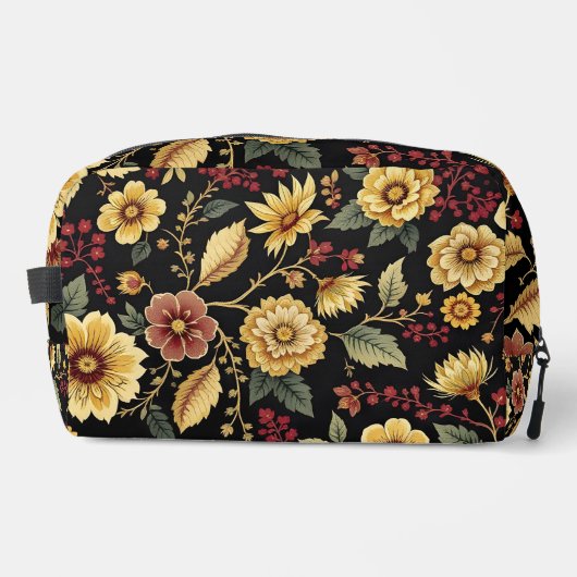 Toiletry Bags flowers pattern  Toilettasje (Voorkant)
