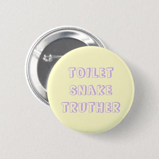 toiletslang ronde button 5,7 cm (Voorkant /achterkant)