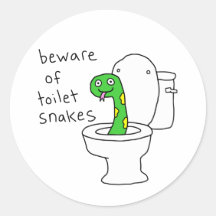 Toiletslangen Funny Badkamer Humor