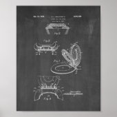 Toiletstoel en Hoesje-octrooi - alkbord Poster (Voorkant)