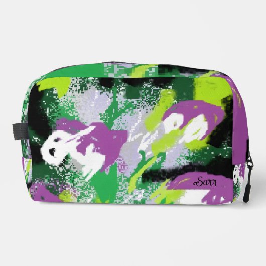 Toilettas: Bloem van Griekenland Toilettasje (Voorkant)