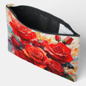 Toilettas - De Rode Rozen Kunstwerk Etui (Open)