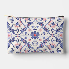 Toilettasjes: roze & blauw. etui