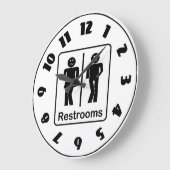 Toiletten Borduur Klok (Hoek)