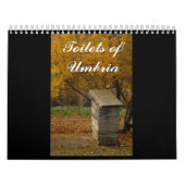 Toiletten van Umbrië Kalender (Hoes)