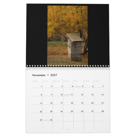 Toiletten van Umbrië Kalender (Nov 2027)