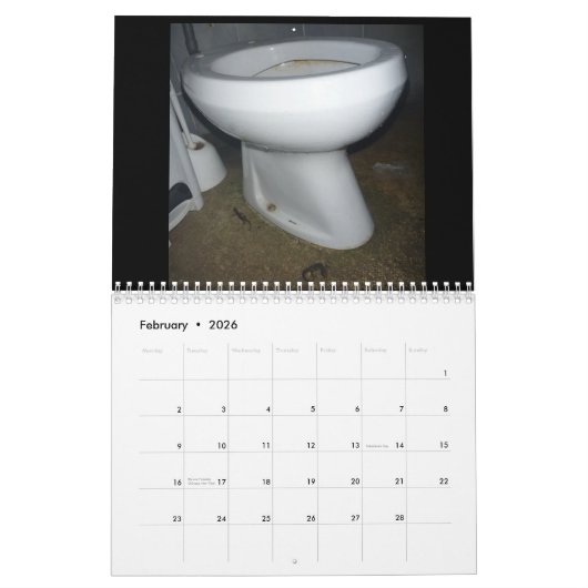 Toiletten van Umbrië Kalender (Feb 2026)