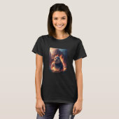 Toine-Zee Otter Giant Otter Dinosaur T-shirt (Voorkant volledig)