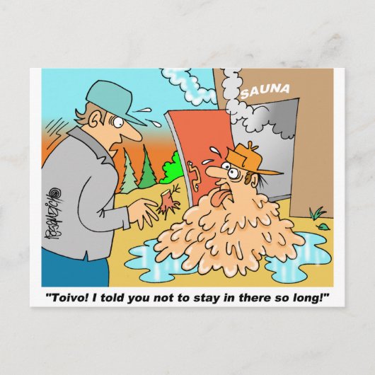 Toivo en Eino Briefkaart (Voorkant)