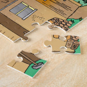 Toivo en Eino Yooper Cartoon Jigzaag Puzzle Legpuzzel (Zijkant)