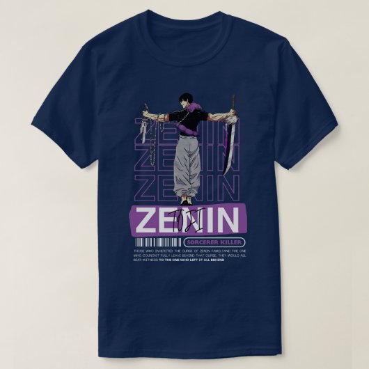 Toji Degene die het allemaal achter zich heeft gel T-shirt (Design voorkant)