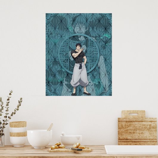Toji Fushiguro Poster (Keuken)