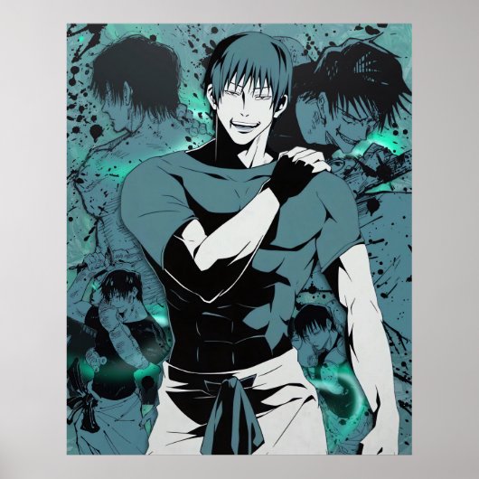 Toji Fushiguro Poster (Voorkant)