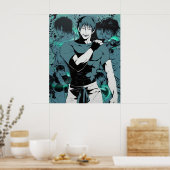 Toji Fushiguro Poster (Keuken)