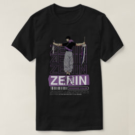 Toji fushiguro tovenaar killer anime Zwart T-shirt