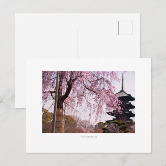 Toji Temple Briefkaart (Voorkant / Achterkant)