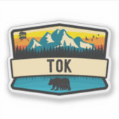Tok, Alaska Sticker (Voorkant)