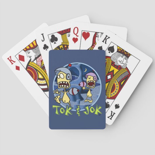 Tok- en Jok-speelkaarten Pokerkaarten (Achterkant)