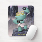 Tok & Jok TokBot versus JokBot Mousepad Muismat (Met muis)