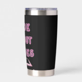 Tok over boeken Social Reader Invloed Design Geïsoleerde Drinkbeker (Achterkant)