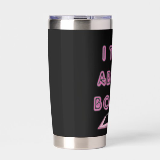 Tok over boeken Social Reader Invloed Design Geïsoleerde Drinkbeker (Voorkant)