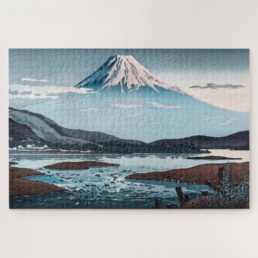 Tokaido Fujikawa van Tsuchiya Koitsu Legpuzzel (Horizontaal)