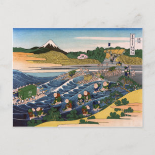 Tokaido Kanaya No Fuji, Katsushika Hokusai Briefkaart