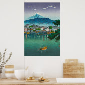 Tokaido Numazu Harbor door Tsuchiya Koitsu Poster (Keuken)