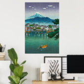 Tokaido Numazu Harbor door Tsuchiya Koitsu Poster (Thuiskantoor)