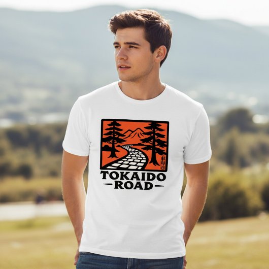 Tokaido Weg - Japan - Samurai Tri-Blend Shirt