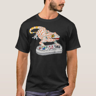Tokay gecko die Video Game Reptiles Gekko geck spe T-shirt