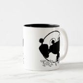 TokBOT- & JokBOT-Mok Tweekleurige Koffiemok (Voorkant rechts)