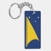 Tokelau Flag Sleutelhanger (Voorkant Links)