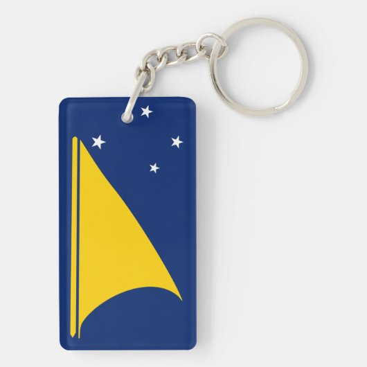 Tokelau Flag Sleutelhanger (achterkant)