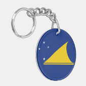 Tokelau Flag Sleutelhanger (Voorkant Links)