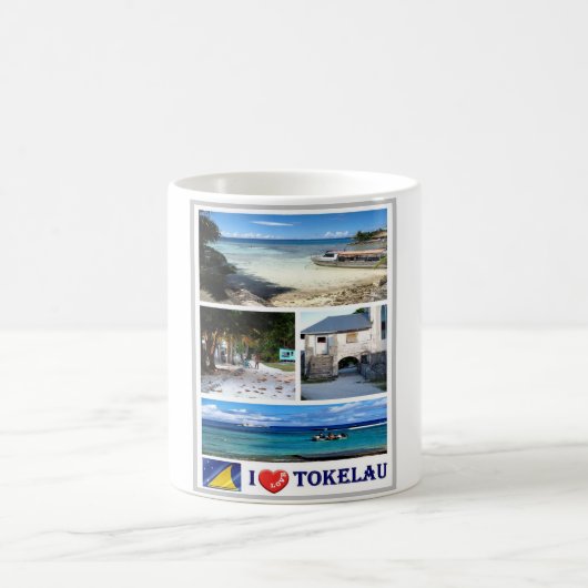 Tokelau - I Love - Koffiemok (Center)