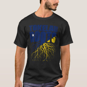 Tokelau Roots Tokelauan Heritage Flag T-shirt