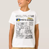 Tokelau Tokelauan Pacific Islander Kinder T-shirt (Voorkant)