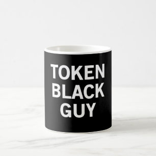 Token Black Guy Koffiemok