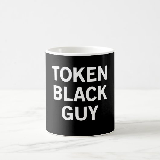Token Black Guy Koffiemok (Center)