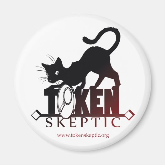 Token Skeptic Podcast Magneet (Voorkant)