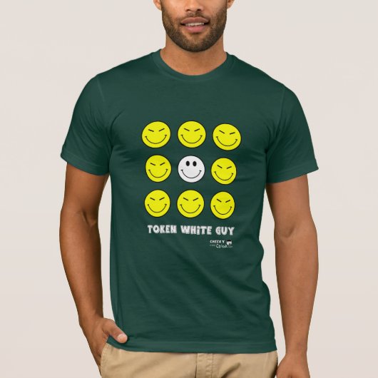 Token White Guy T-shirt (Voorkant)
