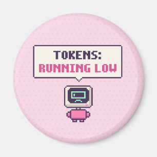 Tokens: Worden snel minder Leuk AI Pixel-magneet Magneet