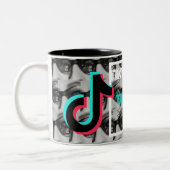 TokensTok TikTok Two-Tone Coffee Mok (Links)