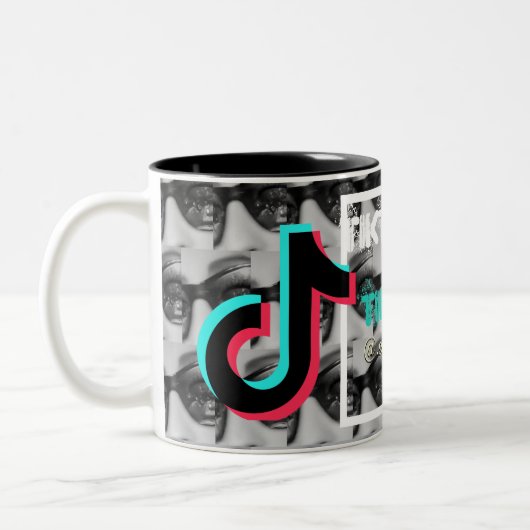 TokensTok TikTok Two-Tone Coffee Mok (Links)