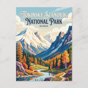 Tokinsky Stanovik Nationaal Park Rusland Briefkaart