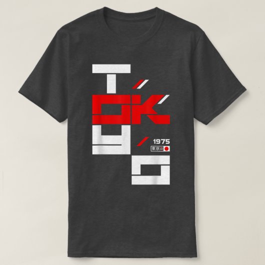Tokio 1975 t-shirt (Design voorkant)