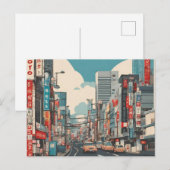 Tokio (1) briefkaart (Voorkant / Achterkant)